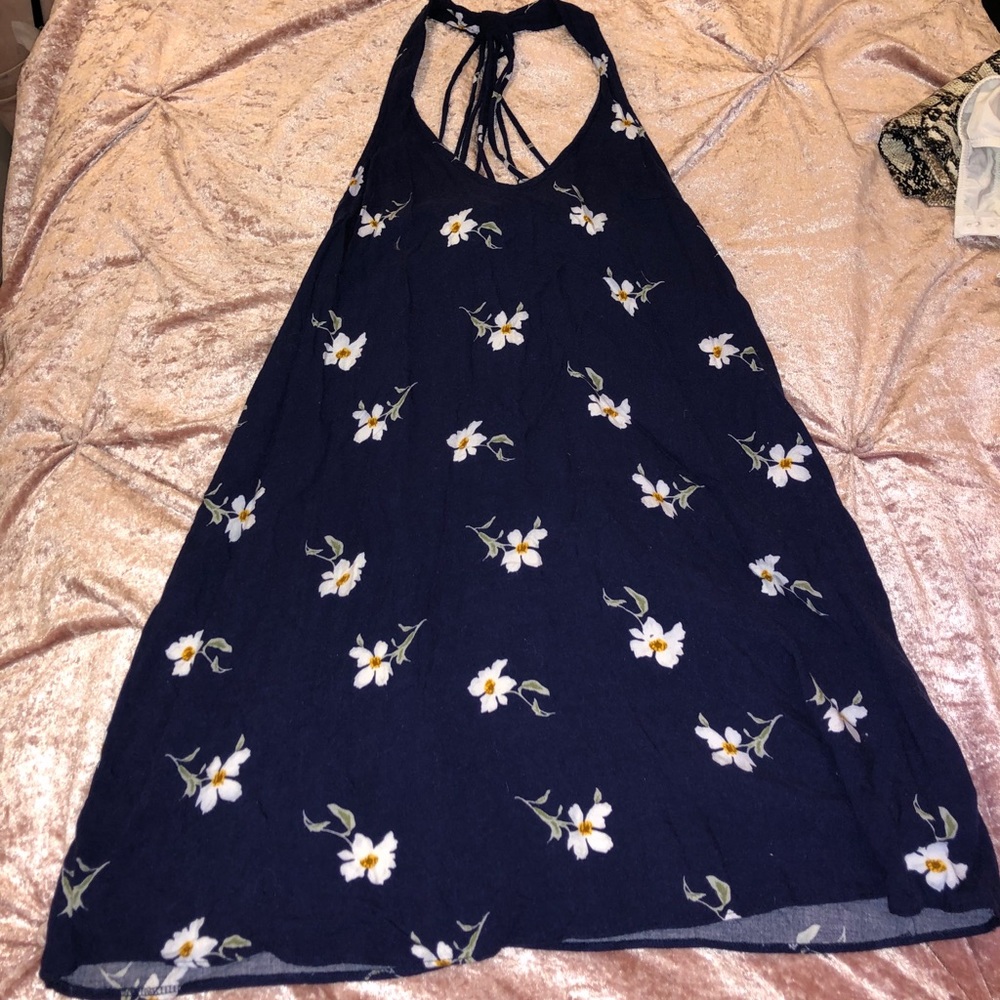 AMERICAN EAGLE OUTFITTERS Blue Floral dress